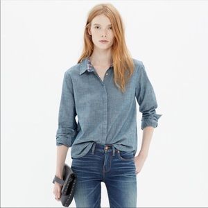 Madewell denim shirt